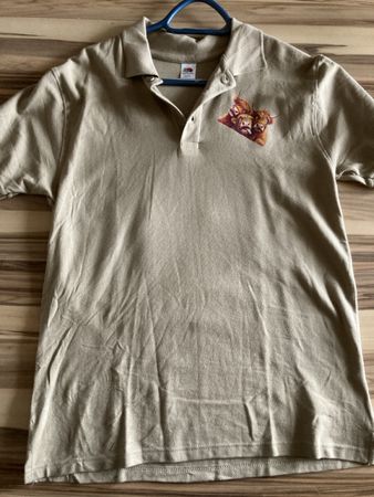 Fruit of the Loom Poloshirt Grösse M mit Kuh Motiv Neu!