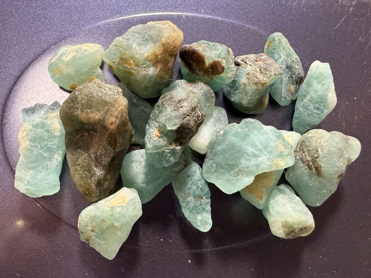 Mineralien & Heilsteine: Grandidierite Lot mit 176ct – Neu (gemäss Beschreibung) aus Oberhof von RealStone 1