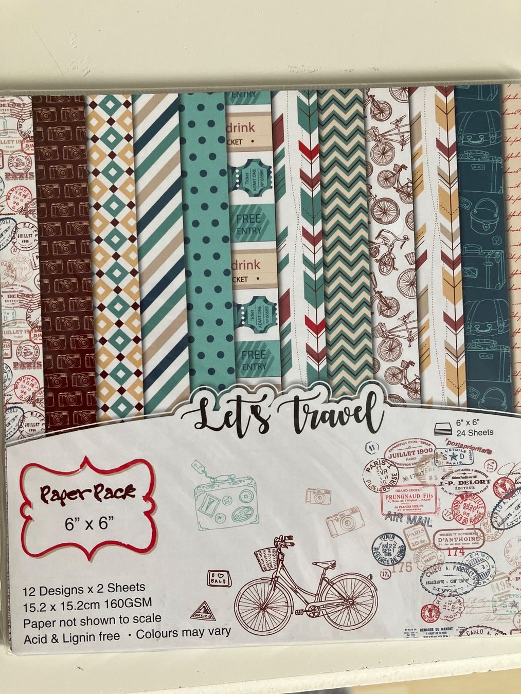 Papiere: 24 Blatt Design-Papier, Bastelpapier  NEU – Neu und originalverpackt aus Effretikon von wenuss 1