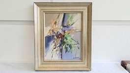 Tableau peinture à l'huile Sylvère Rebetez (1936-2015)