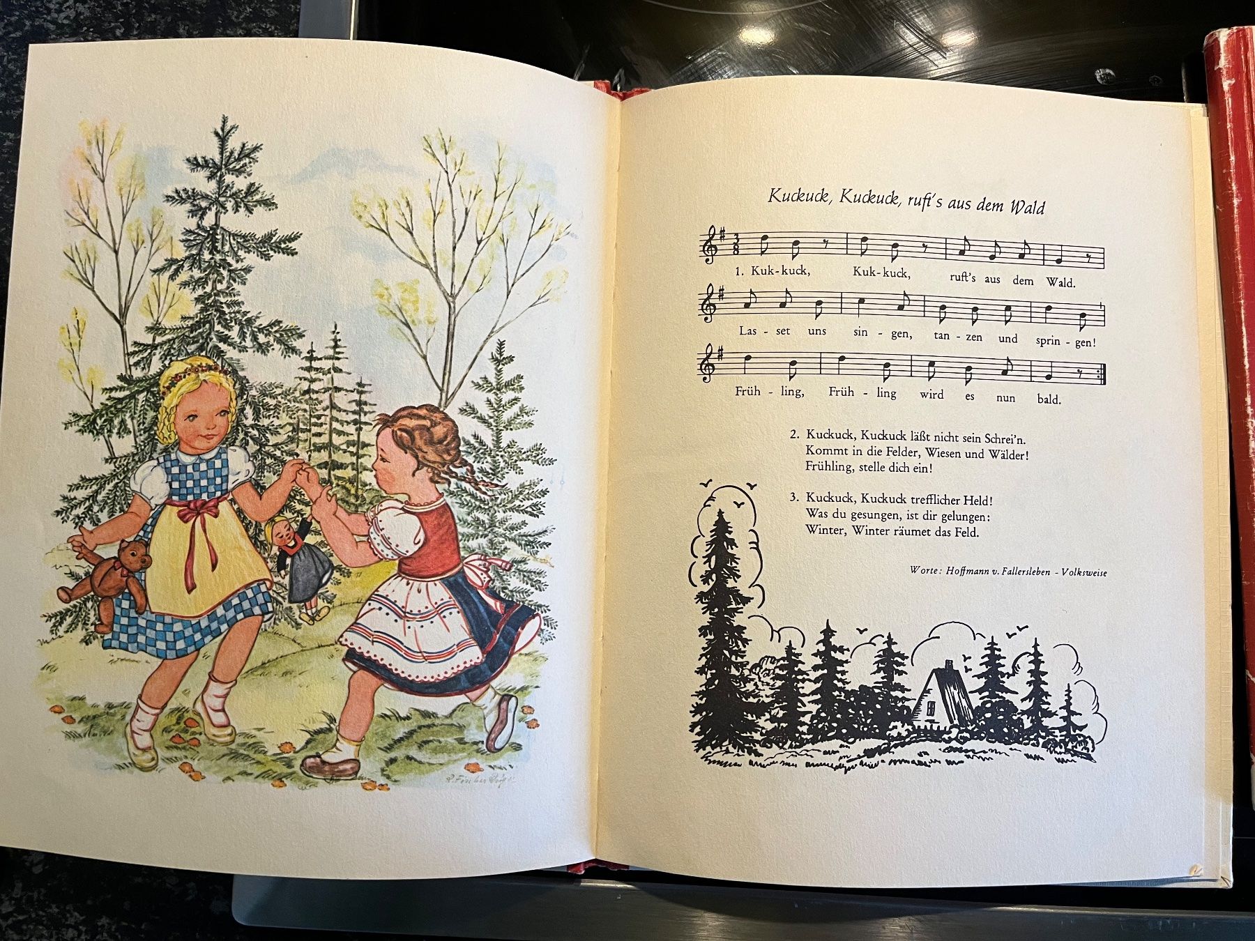 Libri: 2 alte Kinderbücher "Lieder und Verse" – Usato da Flumenthal venduto da Fetthenne 3