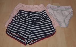 Mädchen Rock+Short+Unterhosen, Gr. 6-7-Jährige