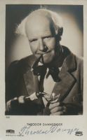 Theodor Danegger (1891-1959) Schauspieler - Autogramm