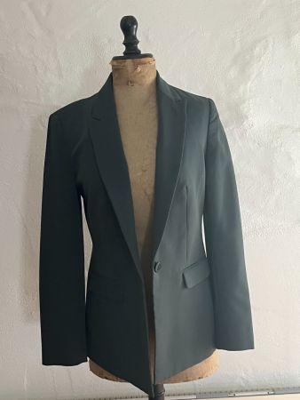 WE Fashion Blazer 'MARLY' in Dunkelgrün