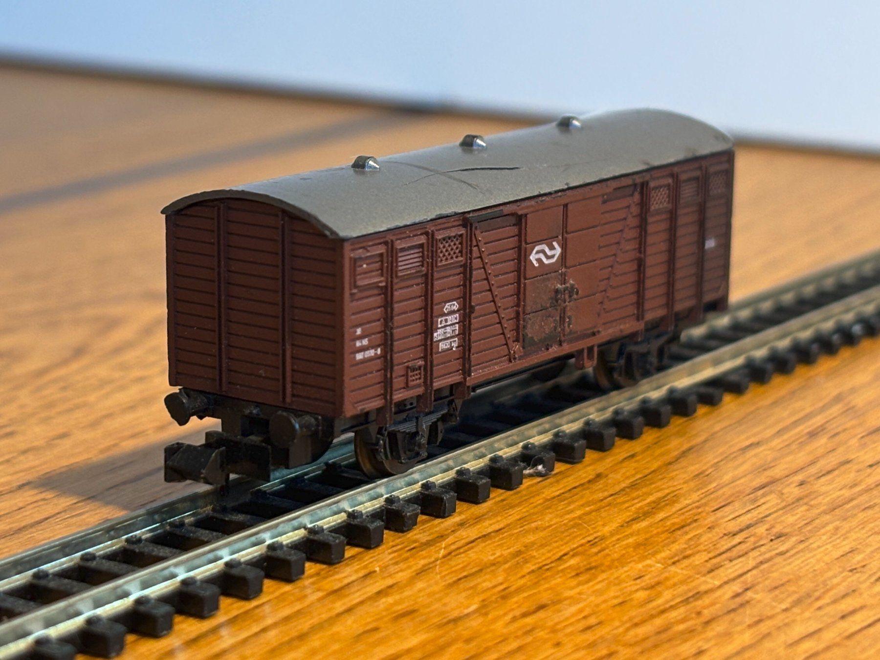 Modellini di ferrovie: e1863: Güterwagen (Spur N) – Usato da Birsfelden venduto da Birs_25 2
