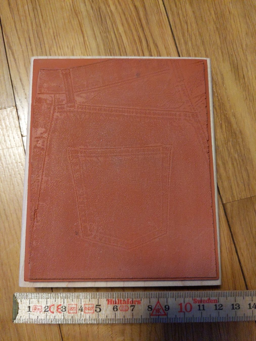 Stempel: Jeans Hosen Stempel, Holzstempel – Gebraucht aus Oberhasli von Joe_ahoi 1