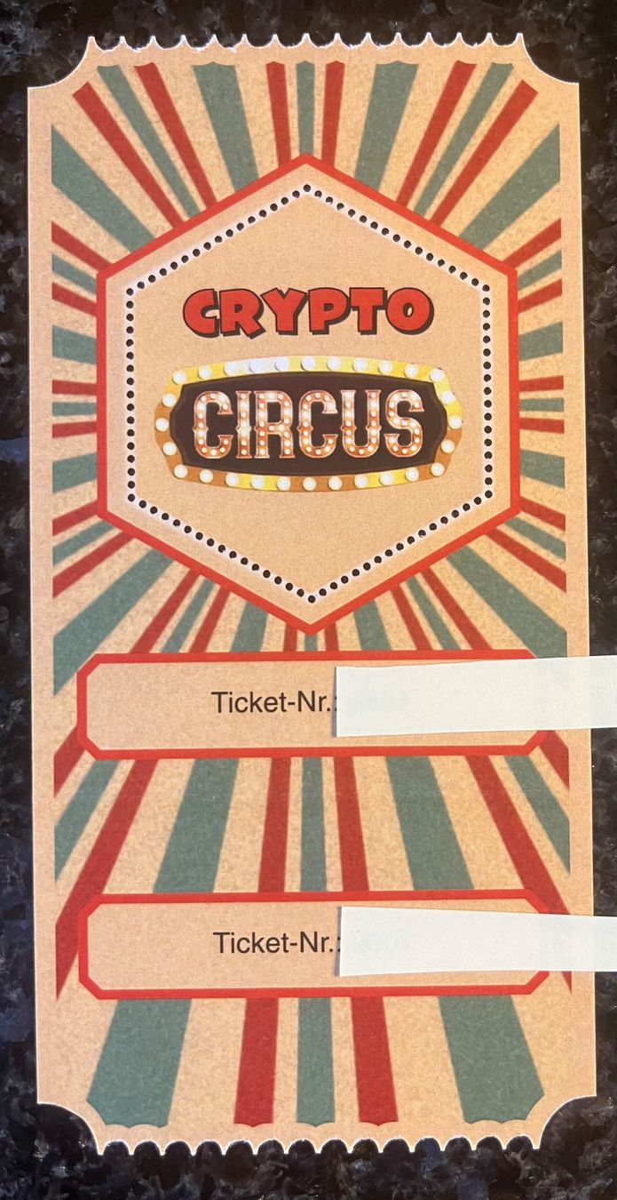 Tutti i francobolli: Kryptobriefmarke Circus rot gelbes Zelt – Nuovo (secondo la descrizione) da Freidorf TG venduto da ern_7s68 1