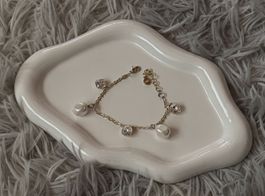 Armband mit Perlen und Strass, neu!