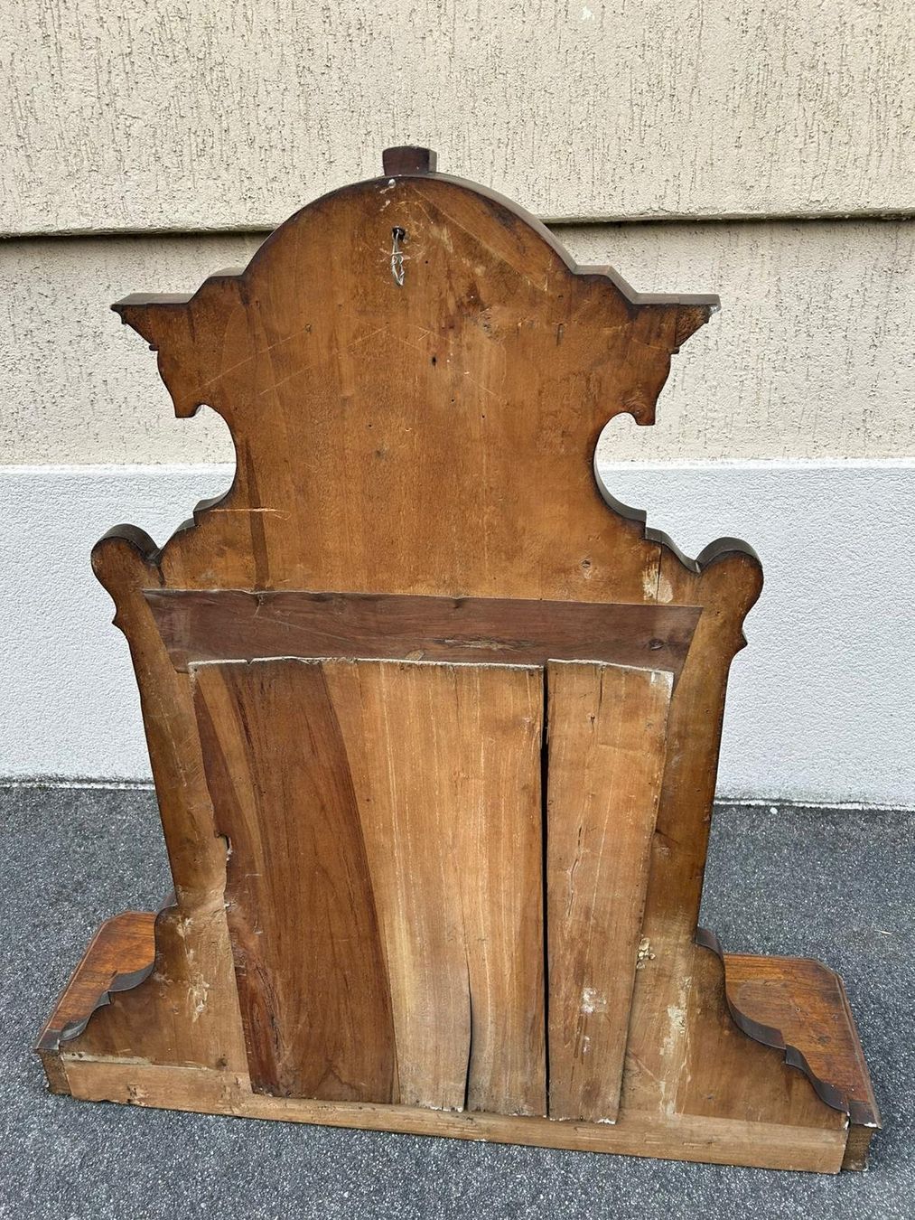 Specchi: Vecchia specchiera in legno con cassetti – Usato da Melano venduto da H-Sara 2