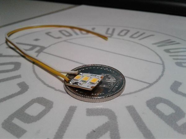 Modellini di ferrovie: MINI LED-Häuserbeleuchtung 12V warmweiss – Nuovo (secondo la descrizione) da Luzern venduto da Salefactory 1