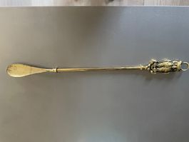 Vintage Schuhlöffel PEERAGE ENGLAND 47cm lang & Top Zustand