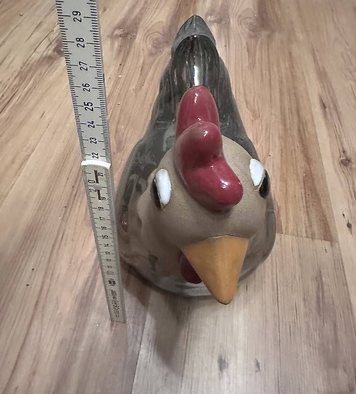 Statuette: Hahn aus Ton – Usato da Däniken SO venduto da Seat01 1