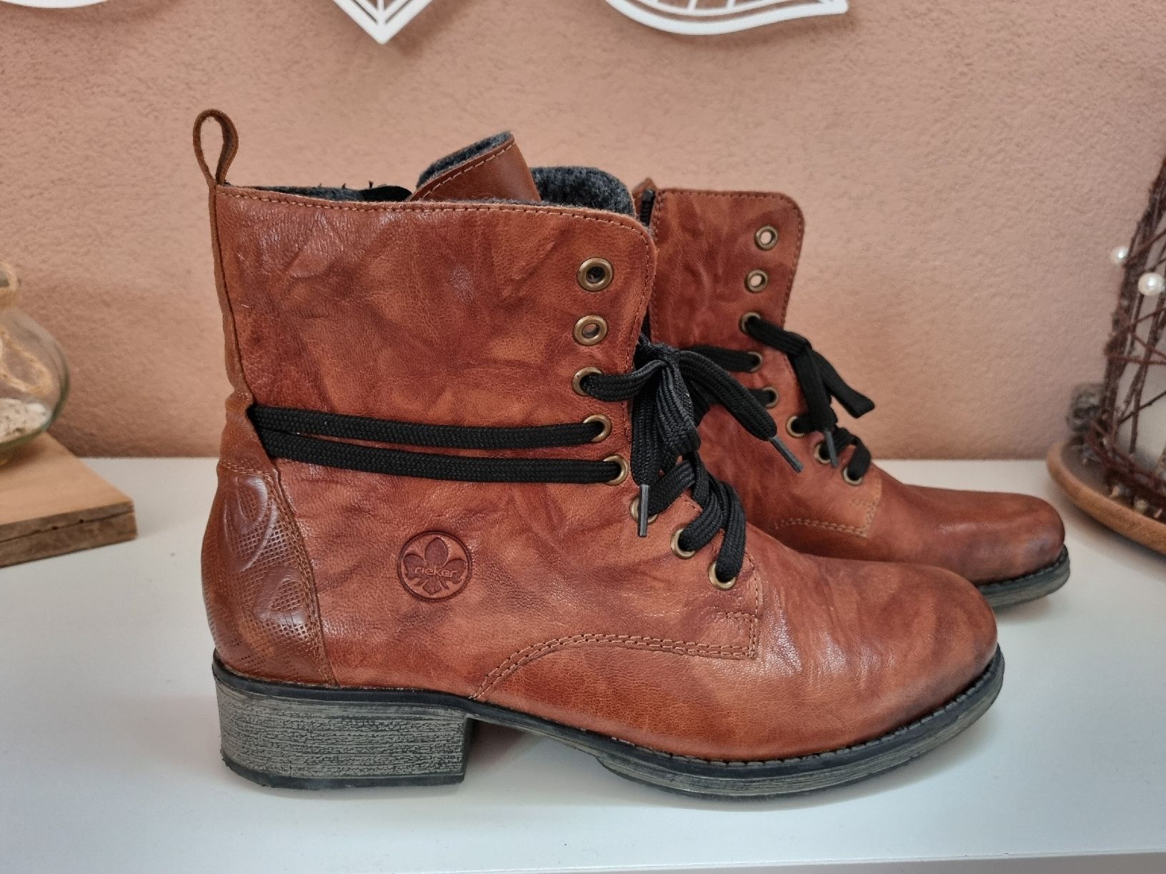 Rieker Damenschuhe: Neuwertige Stiefeletten Rieker, 40 – Neu (gemäss Beschreibung) aus Jonen von Balzli01 2