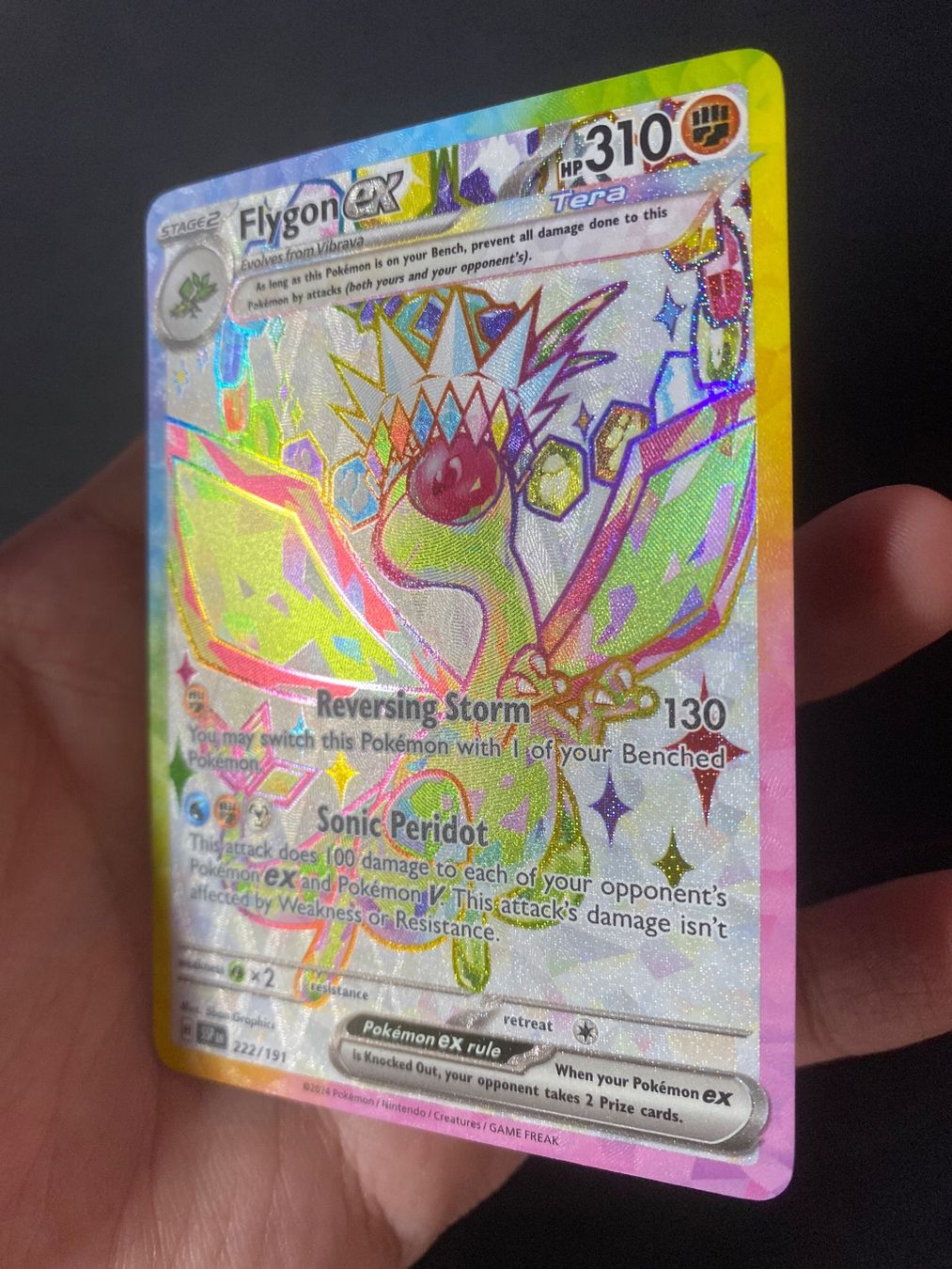 Pokémon Sammelbilder & Trading cards: Flygon ex 222 - Libelldra ex - Surging Sparks - EN – Neu (gemäss Beschreibung) aus Hausen AG von Shrade 2