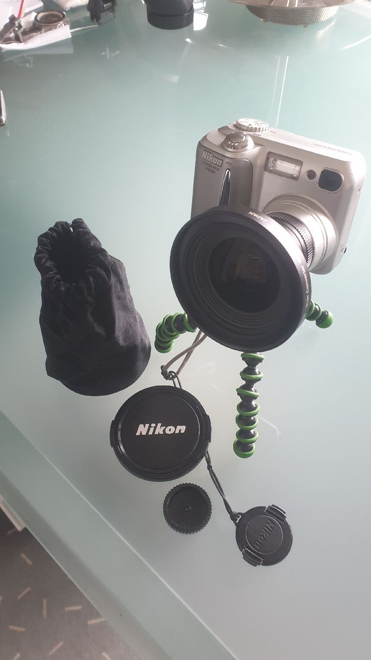 Nikon Obiettivi: Nikon WC-E63 Fischauge-Weitwinkelobjektiv mit Konverter – Nuovo (secondo la descrizione) da Wollerau venduto da Hansjuerg2 1