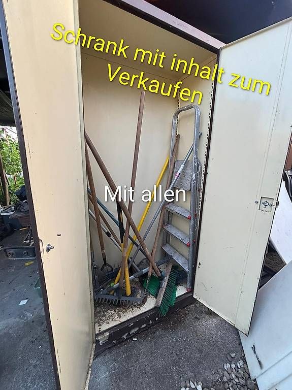 Armadi: Garten Metallschrank mit inhalt – Usato da Basel venduto da ner_5gnp