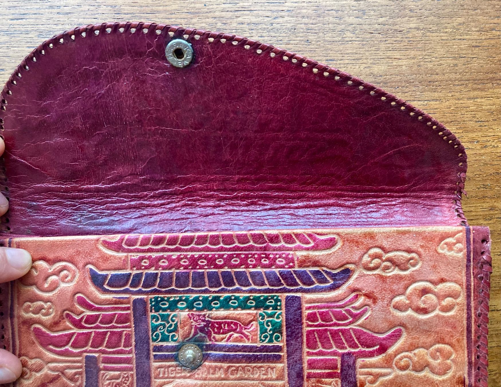 Borse: Kleine Ledertasche Clutch – Usato da Zürich venduto da tanteluzie 3