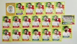Team Iran Komplett! - Panini FIFA WM 2026