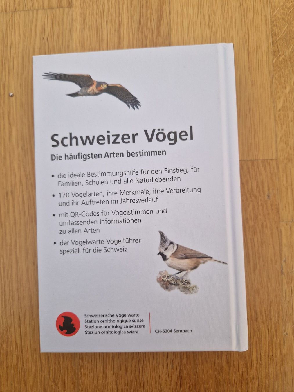 Libri: Neu: Buch Schweizer Vögel – Nuovo (secondo la descrizione) da Buchs Sg venduto da Valedi 1