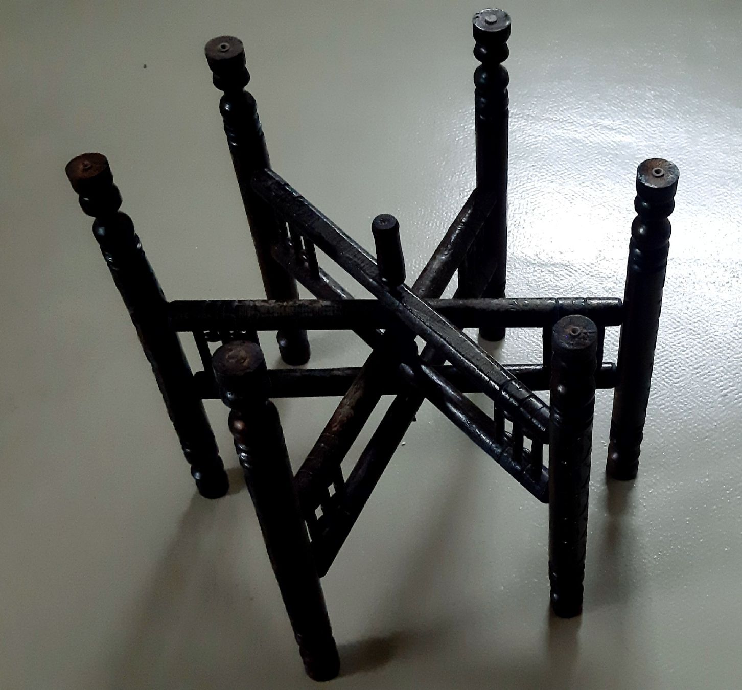 Tische: Orientalischer Tisch  -  Messing  -  Vintage?  - D 70/H 48cm – Gebraucht aus Tagelswangen von BrigittaC01 5