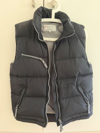 🪁 Unisex Daunen-Gilet Gr. M Schwarz