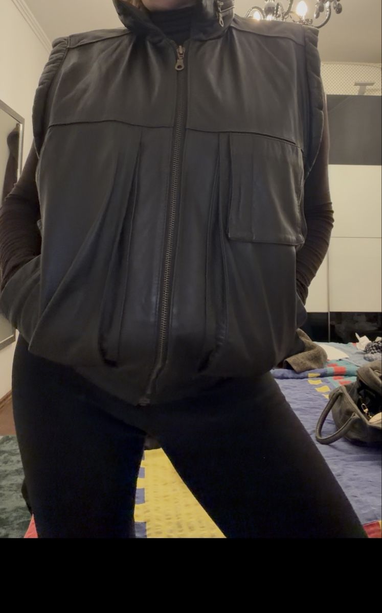 Gilet & Giacche: Retro , Vintage Leder Gilet – Usato da Zürich venduto da favdiu11 8