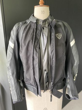 Rev it Motorrad Jacke & Hose beides Gr 36 Leder schwarz