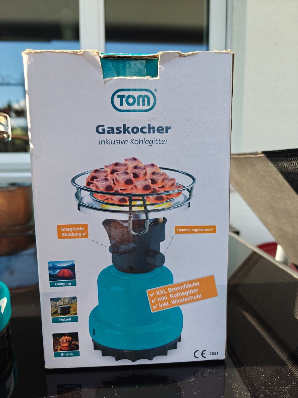 Cucine: Shisha King® Tom Gaskocher mit integrierter Zündung – Usato da Aadorf venduto da sus_jht5 6