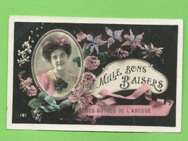Alte Ansichtskarte "Mille Bons Baisers" 1910