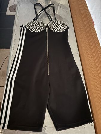 Adidas Jeremy Scott Overall Catsuit Gr. s