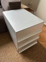 Rollcontainer Metall 3 Schubladen silber sehr guter Zustand