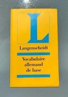 Vocabulaire allemand de base