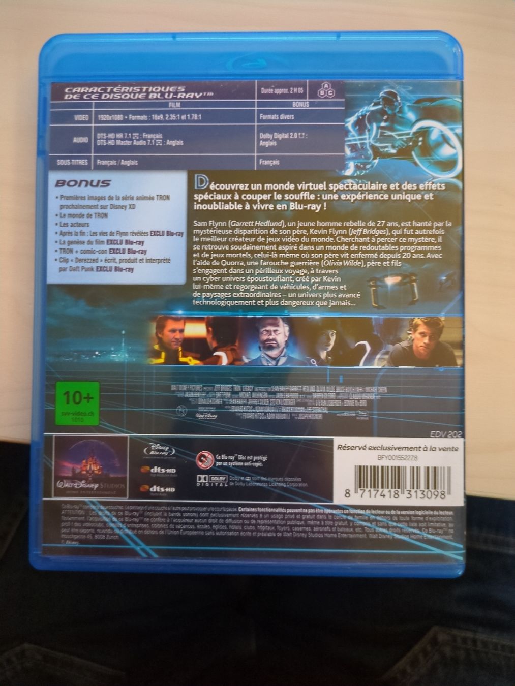 Alle DVDs: Tron: L'Héritage Blu-ray – Neu (gemäss Beschreibung) aus Gland von Kyostal 1