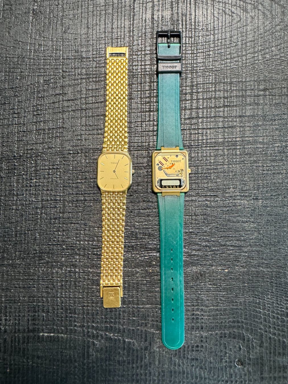 Tissot Orologi: 2 Vintage-Uhren | Tissot Stylist & Two Timer – Usato da Erlenbach ZH venduto da Doho7