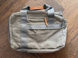 QWSTION Weekender Organic Washed Grey