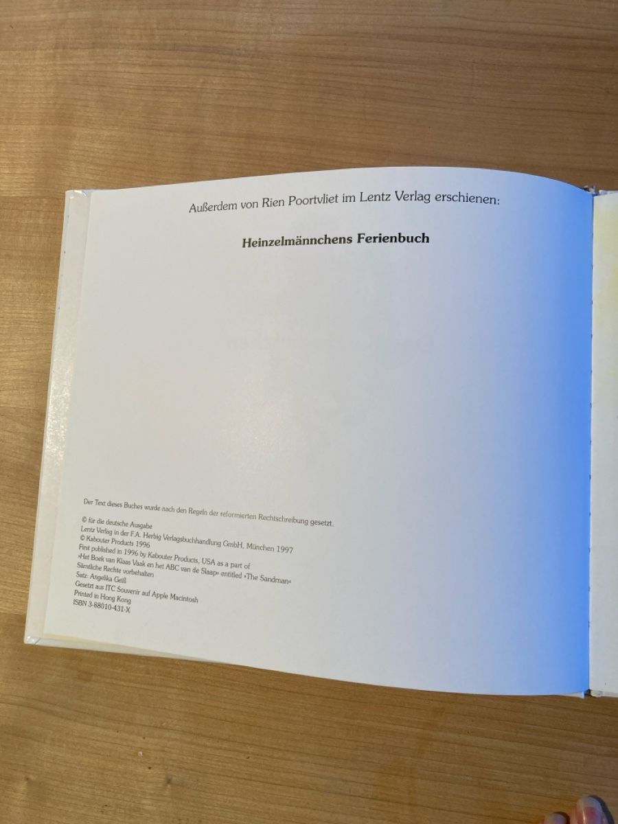 Libri: Das Sandmännchen, Rien Poortvliet – Usato da Herisau venduto da Sifgana 1
