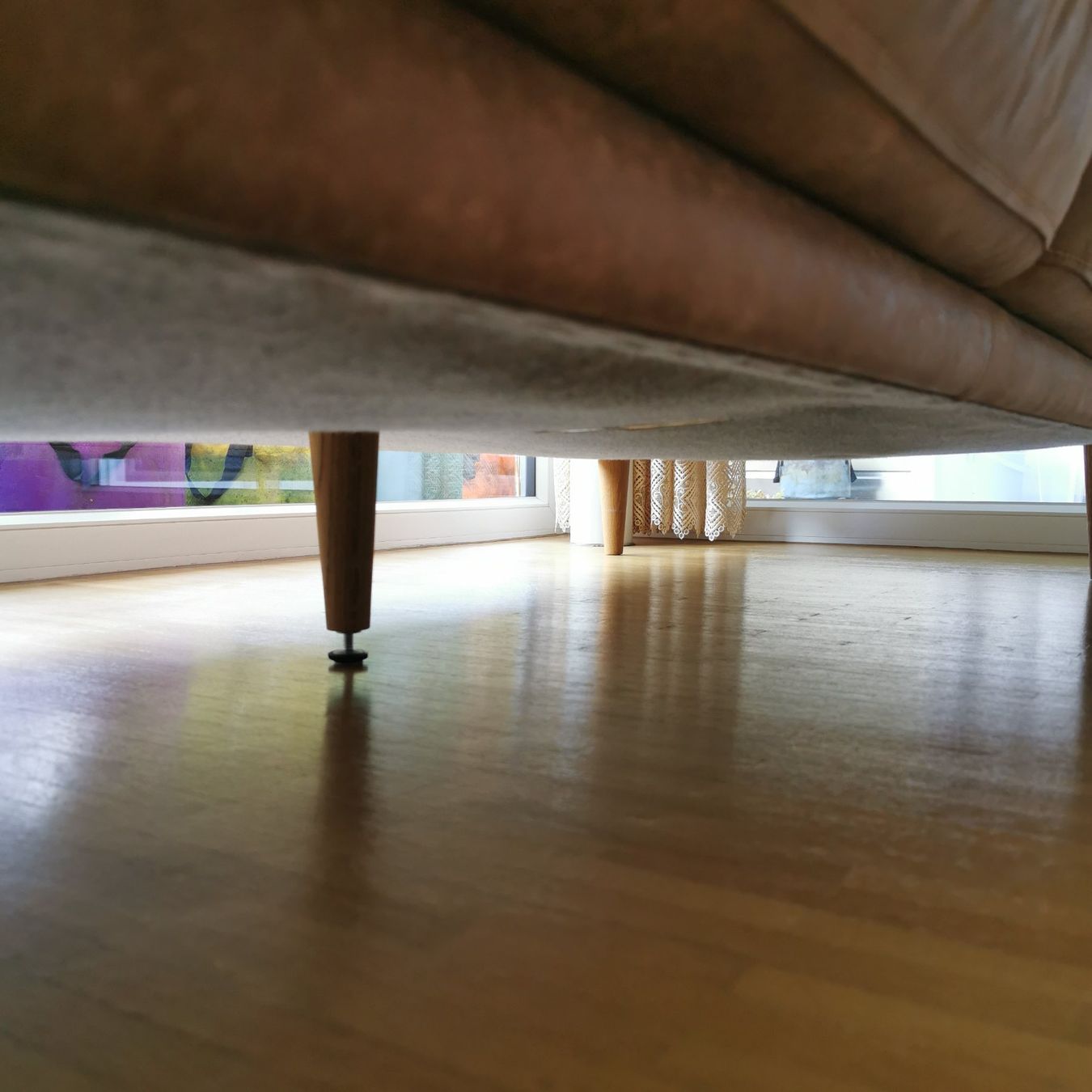 Maisons du monde Divani: Wildledersofa im Industriestil – Nuovo (secondo la descrizione) da Adliswil venduto da bailarina77 6