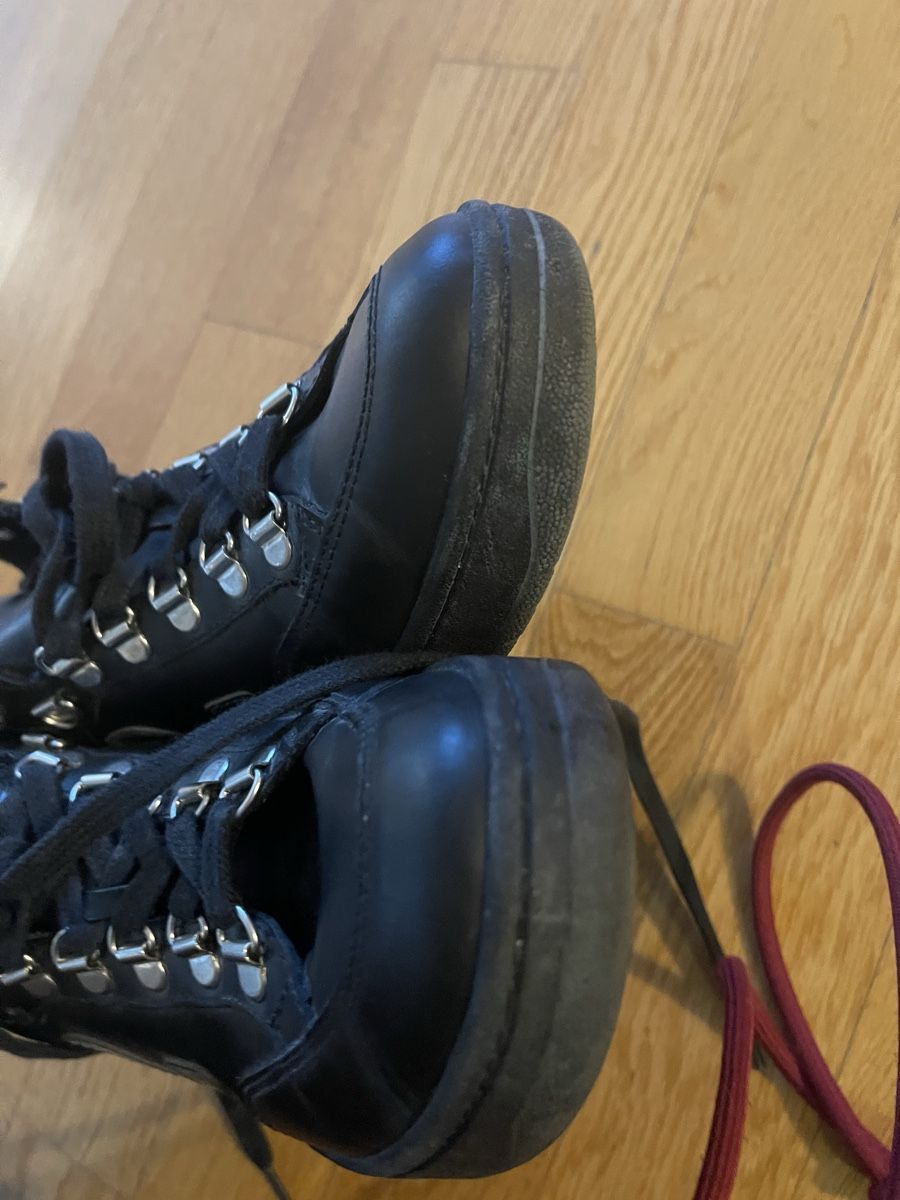 Veja Herrenschuhe: Schuhe VEJA Sneaker Schwarz Leder Gr. 37 – Gebraucht aus Rüschlikon von Lajniii 5