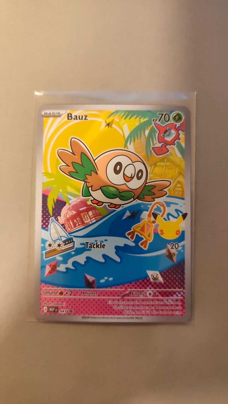 Pokémon Carte collezionabili: Bauz / Rowlet - Promo – Usato da Kehrsatz venduto da Riyouu