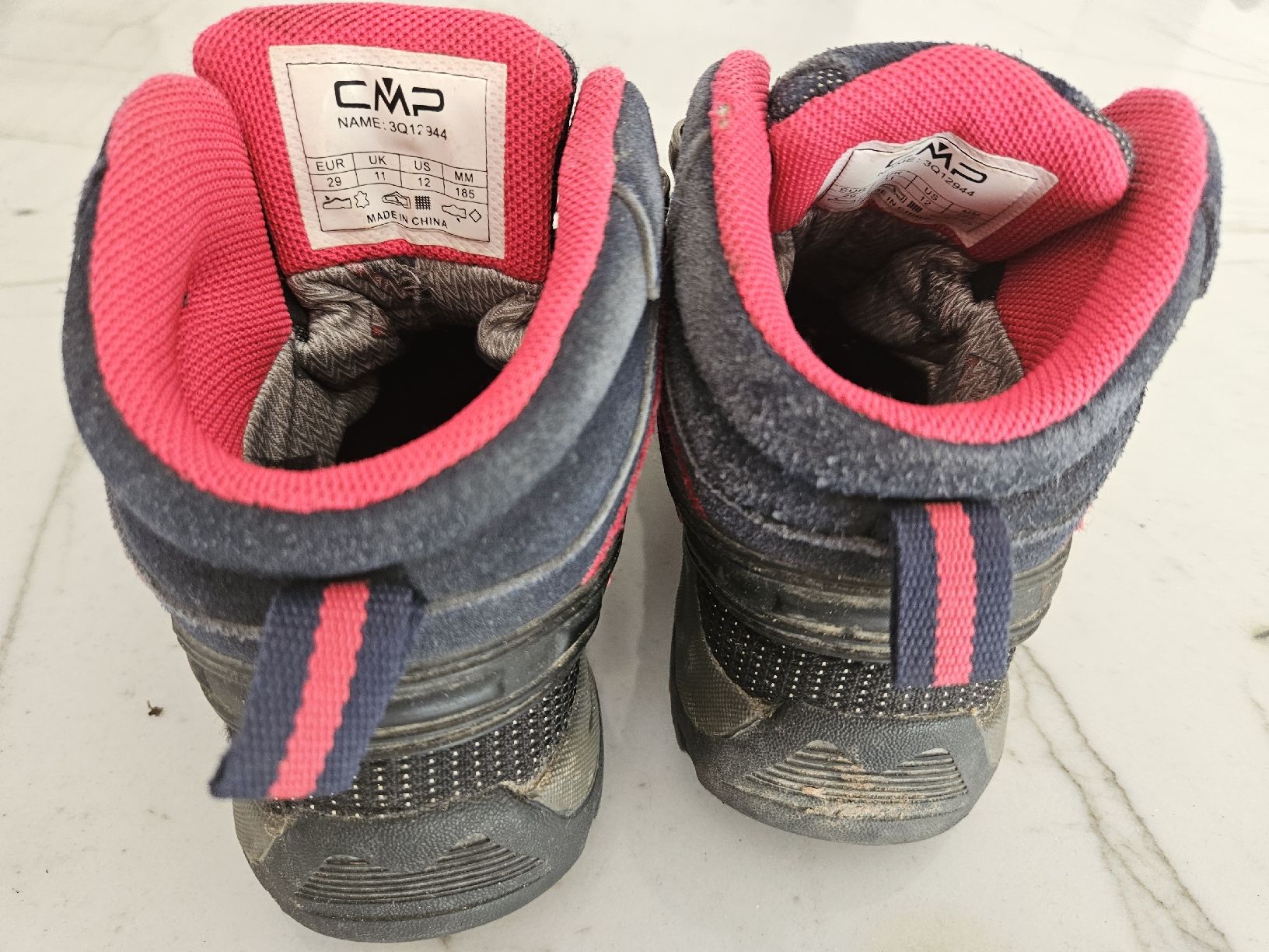 CMP Scarpe per ragazzi: Top Kinder-Wanderschuhe CMP blau rot Grösse 29  – Usato da Kloten venduto da Tacha_gb 2