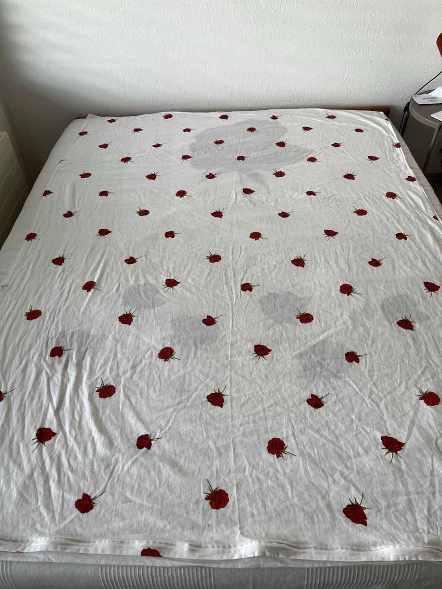 Biancheria da letto: Rosenmuster Bettwäsche 148x200cm – Usato da Basel venduto da JJ.Elena 1