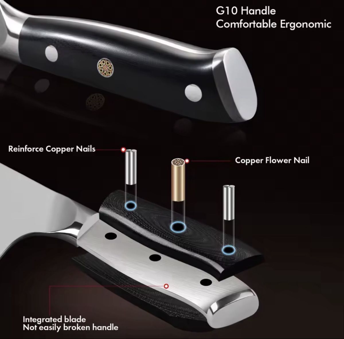 Coltelli da cucina: Damast Hackmesser – Nuovo e nell'imballaggio originale da Arbon venduto da clothes187 2