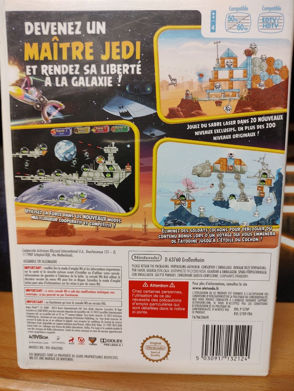 Nintendo Giochi: Angry Birds Star Wars Wii: – Usato da Fribourg venduto da PastGame 1
