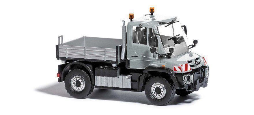 Busch Modellini d'auto: BUSCH - 2x MB "Unimog U430" - 1:87 – Nuovo e nell'imballaggio originale da Rotkreuz venduto da MOBAHN-1zu87 3