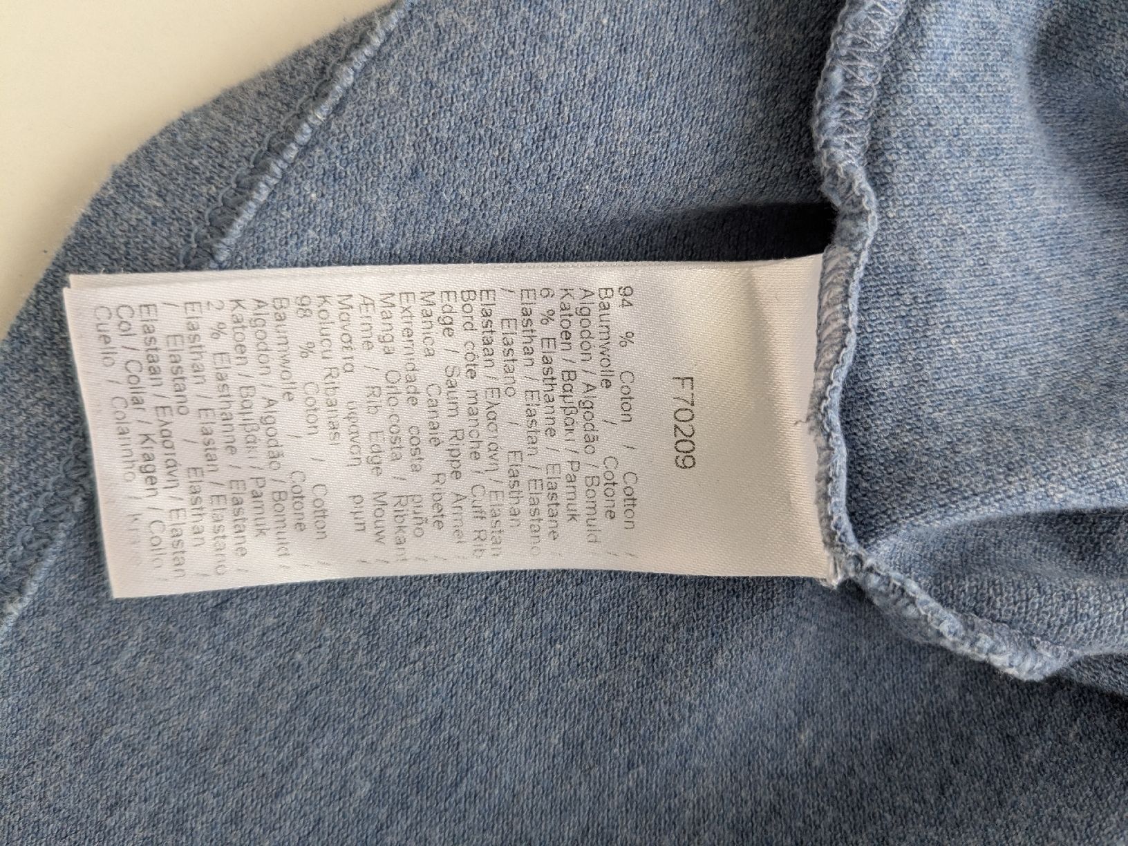 Lacoste Magliette Polo: Lacoste Poloshirt Damen Hellblau Grösse S\M  – Usato da Rorschach venduto da olg_5qq2 4