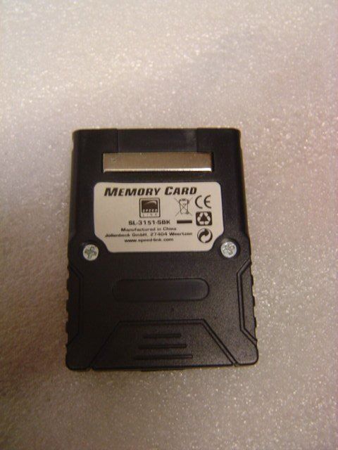Memory unit & Memory card: Memory Card - 4MB, 59 Speicherblöcke Speedlink ->> GameCube – Usato da Pambio Noranco venduto da Pol69 2