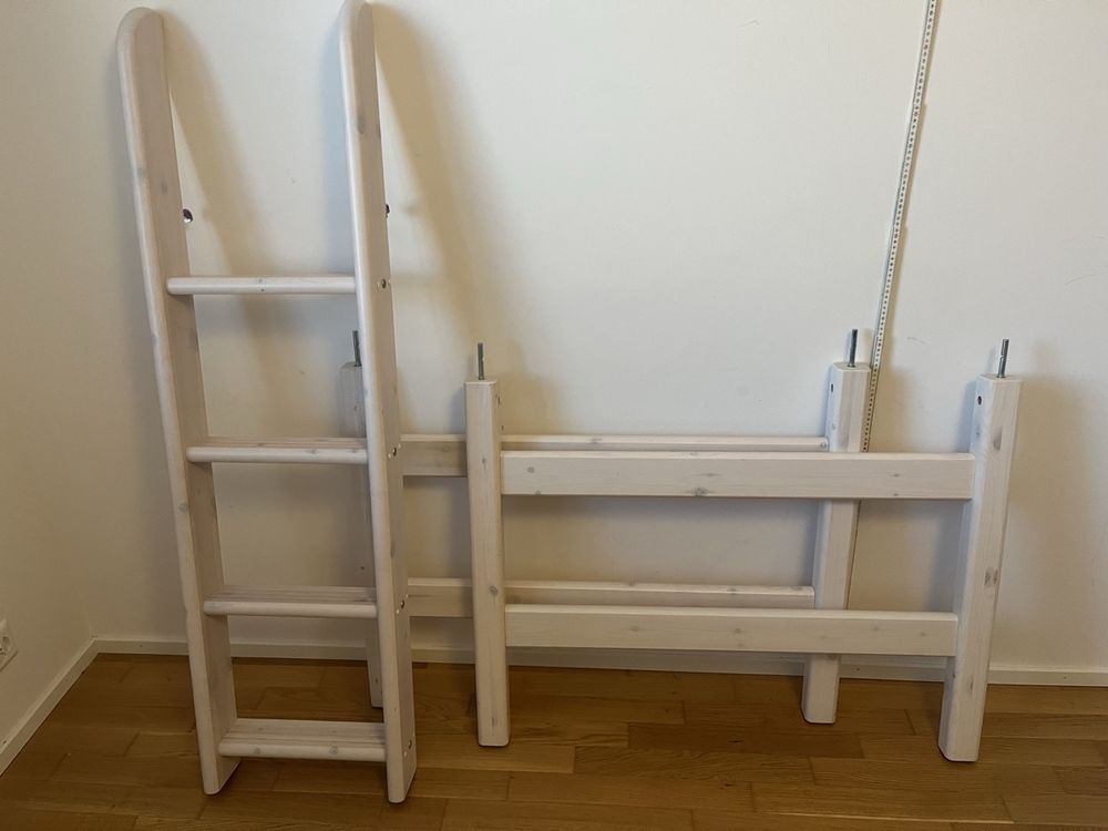 Flexa Erhöhung Mittelhohes Bett mit Leiter | Kaufen auf Ricardo