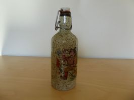 Wanderflasche mit Bügelverschluss, gebr.