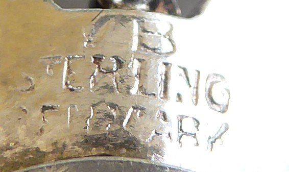 Spille & Fermagli: Brosche 925 Silber STERLING emailliert Denmark – Usato da Muri AG venduto da Lineli2020 4