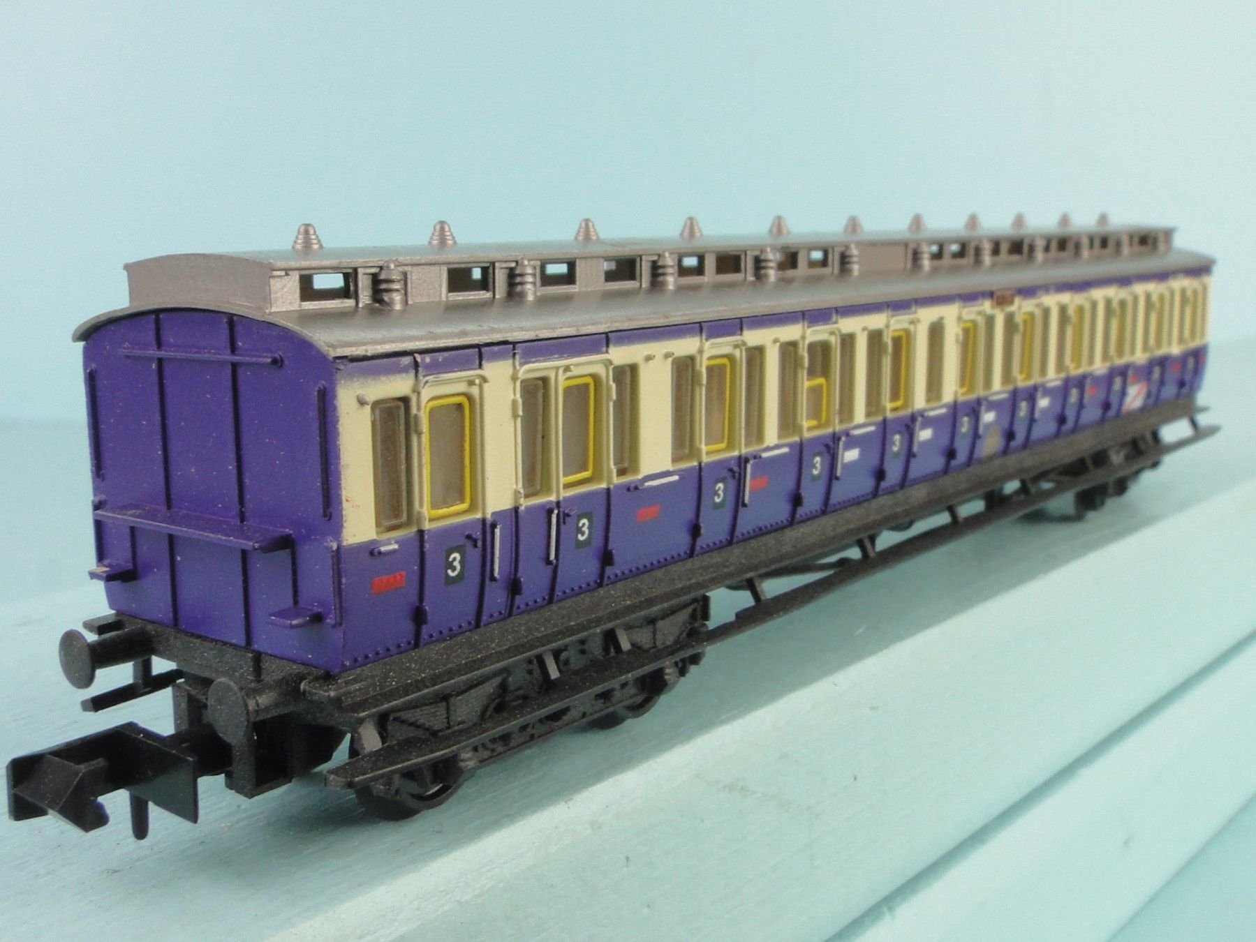 Arnold Modellini di ferrovie: Arnold 3395 Spur N Abteilwagen 3 Kl. – Usato da Bülach venduto da Albitrain 5